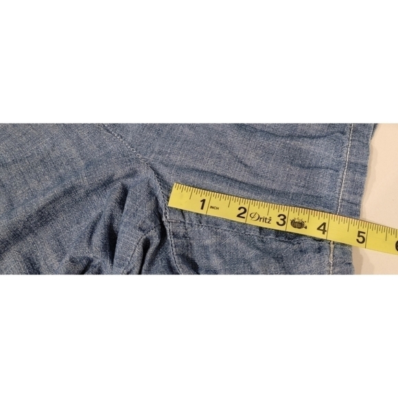 Liz Claiborne Denim Embroidered Shorts - Picture 7 of 7